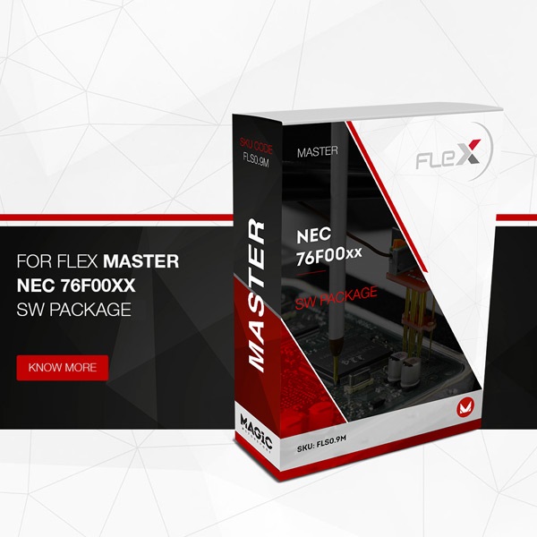 Software Flex JTAG NEC 76F00X Master